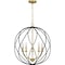 Quoizel Bryn Pendant 5 Lights Aged Brass BYN2824AB - alternate 5